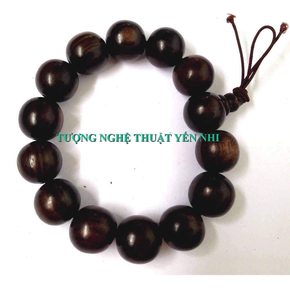 Vòng tay gỗ mun cao cấp 16mm