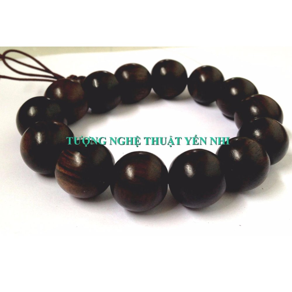 Vòng tay gỗ mun cao cấp 16mm