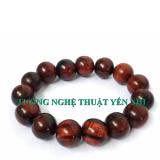 Vòng tay gỗ Trắc đỏ cao cấp 12mm (Không hồ lô)