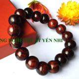 Vòng tay gỗ trắc đỏ cao cấp 12mm ( Vân Tuyển)