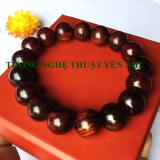 Vòng tay gỗ trắc đỏ cao cấp 12mm ( Vân Tuyển)
