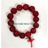 Vòng tay mã não 14mm (Red)