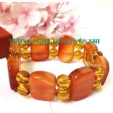 Vòng tay Mã não bản size 20mm