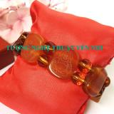 Vòng tay Mã não bản size 20mm