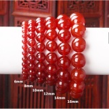 [HCM]Vòng tay Mã Não Chalcedony S12 Tự Nhiên