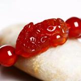 Vòng tay mã não đỏ tỳ hưu PTHL05