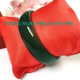 Vòng tay Mã não tròn (xanh lục)