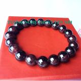 Vòng tay Ngọc hồng lựu (đá Garnet) thiên nhiên size hạt 8mm