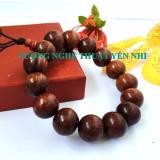 Vòng tay phong thủy cao cấp gỗ Cẩm Lai hạt 14mm