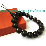 Vòng tay phong thủy cao cấp gỗ Mun hạt 12mm