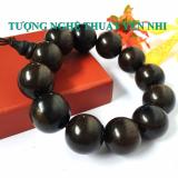 Vòng tay phong thủy cao cấp gỗ Mun hạt 20mm