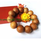 Vòng tay phong thủy cao cấp gỗ Ngọc Am hạt 20mm-không hồ lô
