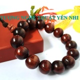 Vòng tay phong thủy cao cấp gỗ Trắc đỏ hạt 14mm