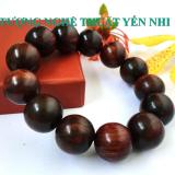 Vòng tay phong thủy cao cấp gỗ Trắc đỏ hạt 18mm-không hồ lô