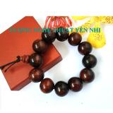 Vòng tay phong thủy cao cấp gỗ Trắc đỏ hạt 20mm