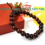 Vòng tay phong thủy cao cấp gỗ Trắc đỏ hạt 8mm