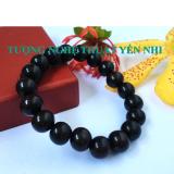 Vòng tay phong thủy cao cấp gỗ Trắc hạt 10mm-không hồ lô