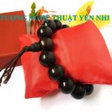 Vòng tay phong thủy cao cấp gỗ Trắc  hạt 14mm