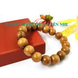 Vòng tay phong thủy cao cấp gỗ Xá xị  hạt 12mm-không hồ lô