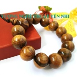 Vòng tay phong thủy cao cấp gỗ Xá xị hạt 16mm