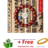 Vòng tay phong thuỷ gỗ Sưa đỏ - Phong thuỷ của danh tiếng và quyền lực