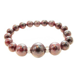 Vòng tay phong thủy mệnh hỏa ngọc thạch lựu garnet Gemstone Bank