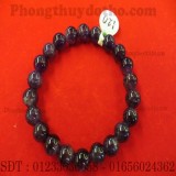 Vòng tay thạch anh tím hạt 8 ly