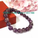 Vòng tay Thạch anh tím thiên nhiên size hạt 8mm