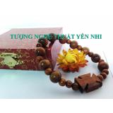 [Hàng đẹp] Vòng tay Thiên chúa gỗ Xá Xị hạt 10mm xen 6mm, vòng tiện tay gỗ lõi vân đẹp, là món trang sức thời trang và đẳng cấp thích hợp làm quà tặng
