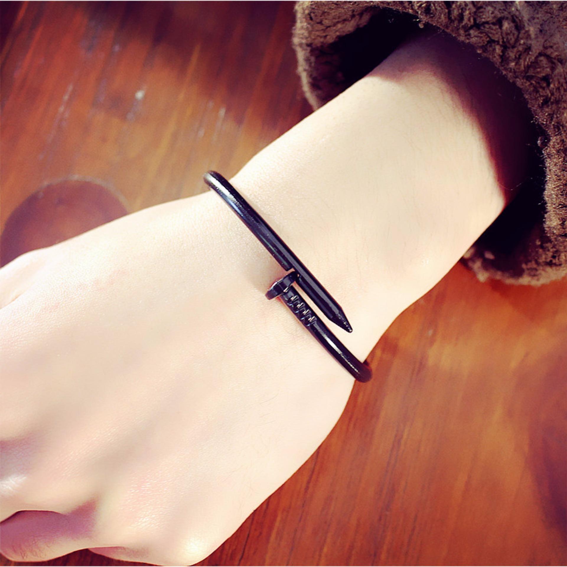 [HCM]Vòng tay Titan Hàn Quốc VT162 (Màu đen)