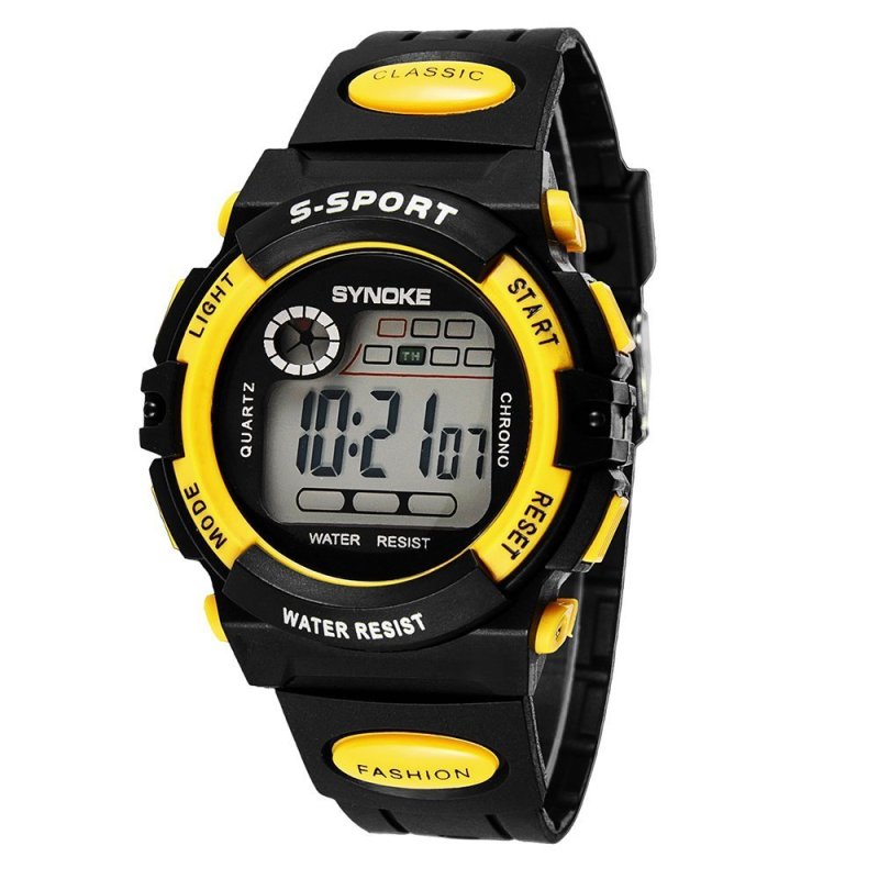 Witkey Fsb Synoke Children Sports Water-Proof Watch-Yellow WF-3O5 (Color:As First Picture) - intl bán chạy