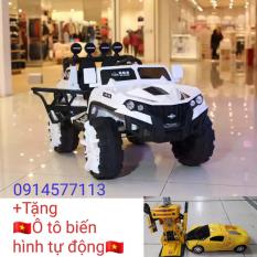 Xe ô tô điện trẻ em SH-1188 (4 động cơ)+(Tặng ô tô biến hình tự động)