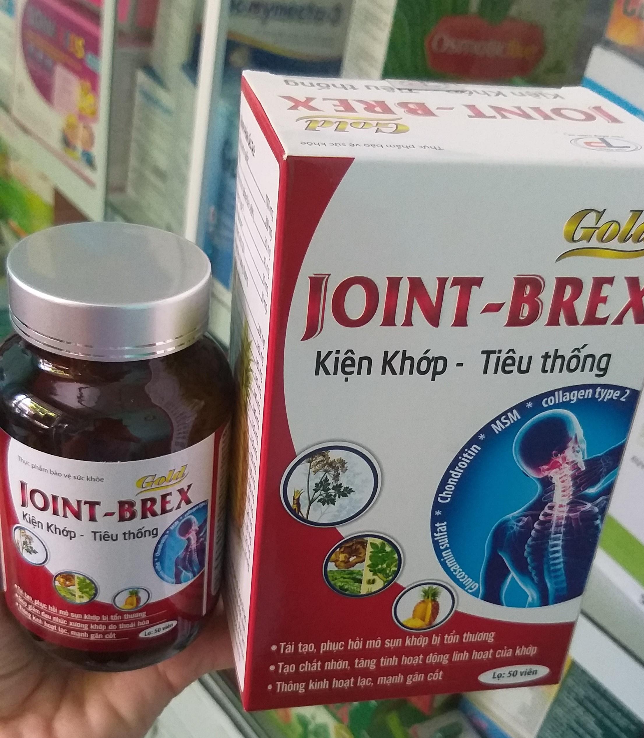 KIỆN KHỚP TIÊU THỐNG JIONT - BREX bổ khớp, dưỡng khớp, thông kinh hoạt lạc, giảm đau tê nhức xương khớp, tê bì chân tay, đau mỏi cổ vai gáy