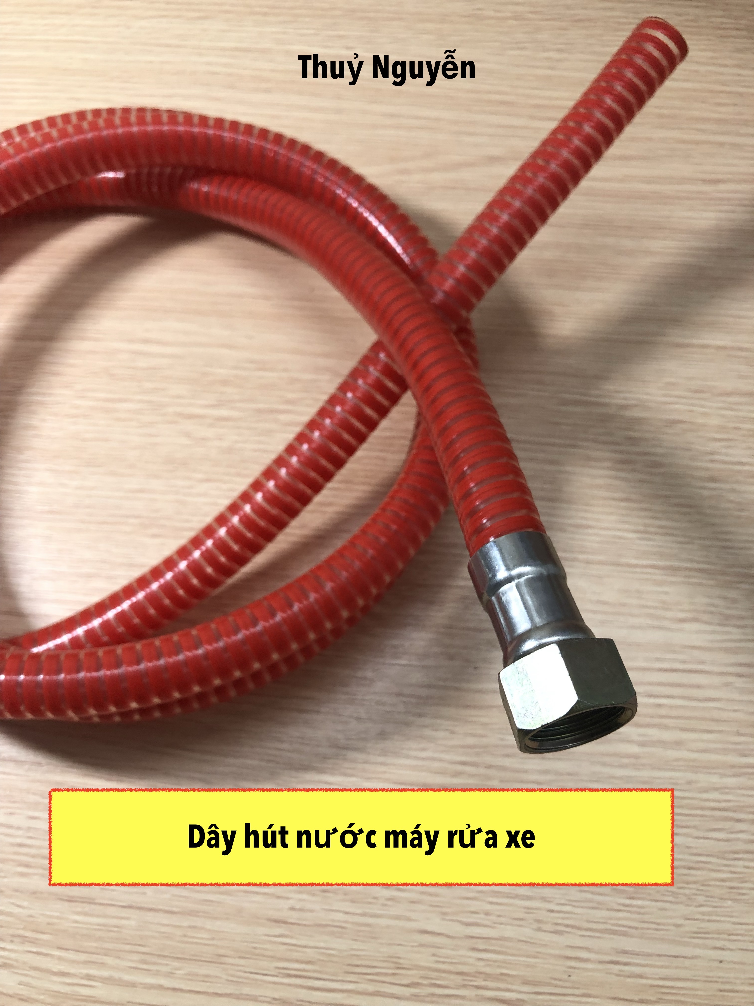 Dây hút nước máy rửa xe 1hp, 2hp và 5hp