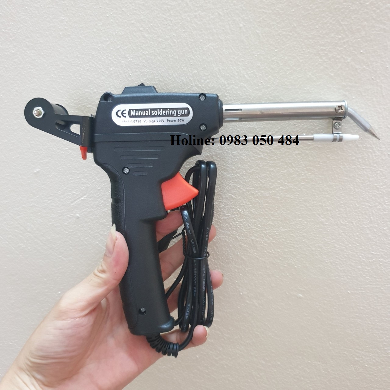 Mỏ hàn đẩy thiếc tự động 60W 220v - mỏ hàn thiếc