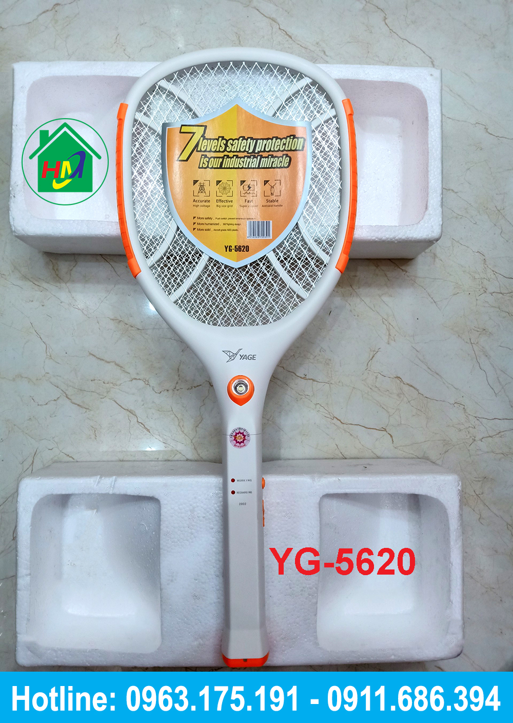 Vợt Bắt Muỗi Thái Lan Cao Cấp Yage YG-5620