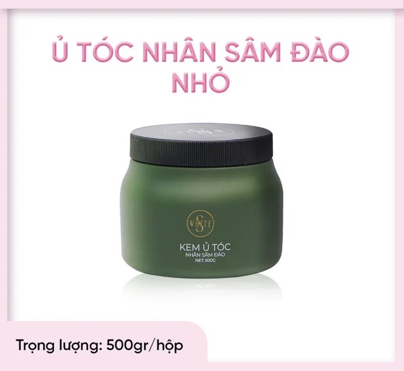 Combo Ủ Gội SWhite Nhân Sâm Đào