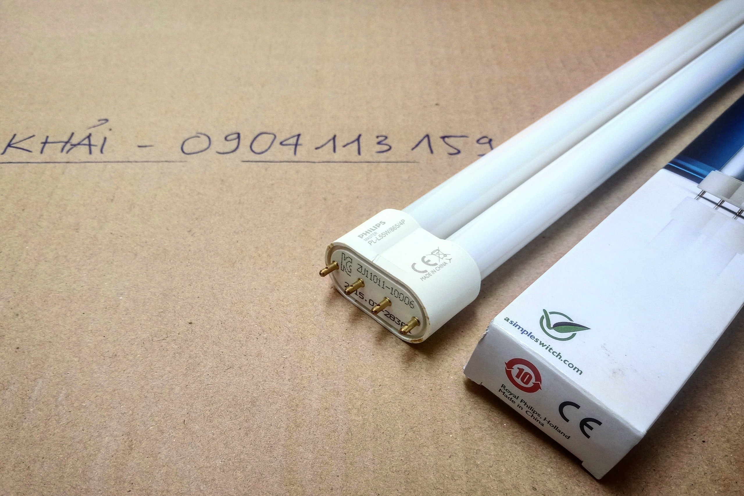 (SALE) Bóng Philips Master 55W cho bể cá rồng