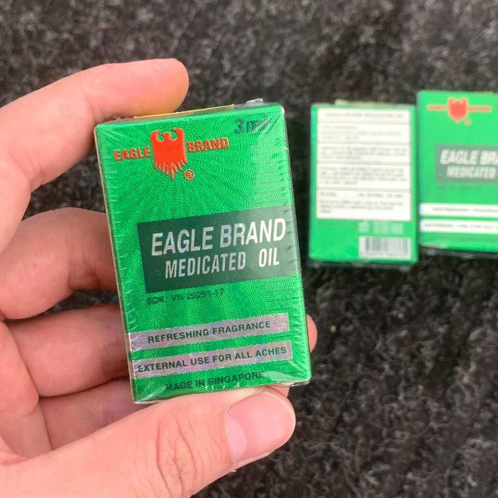 (3ml) Dầu xanh con ó Eagle Brand nhập khẩu Singapore