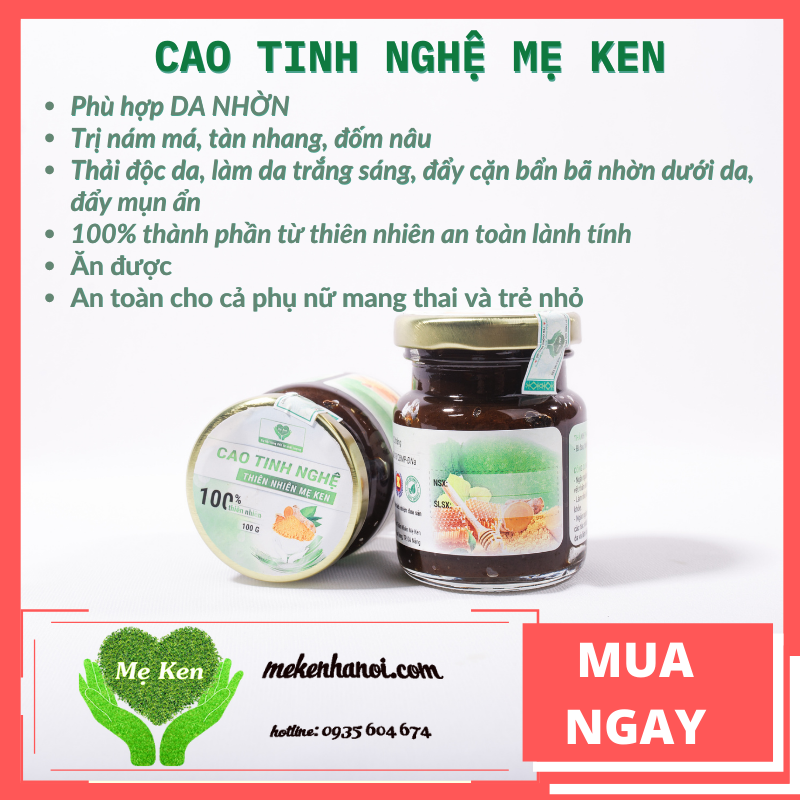 Cao tinh nghệ Mẹ Ken 100gr