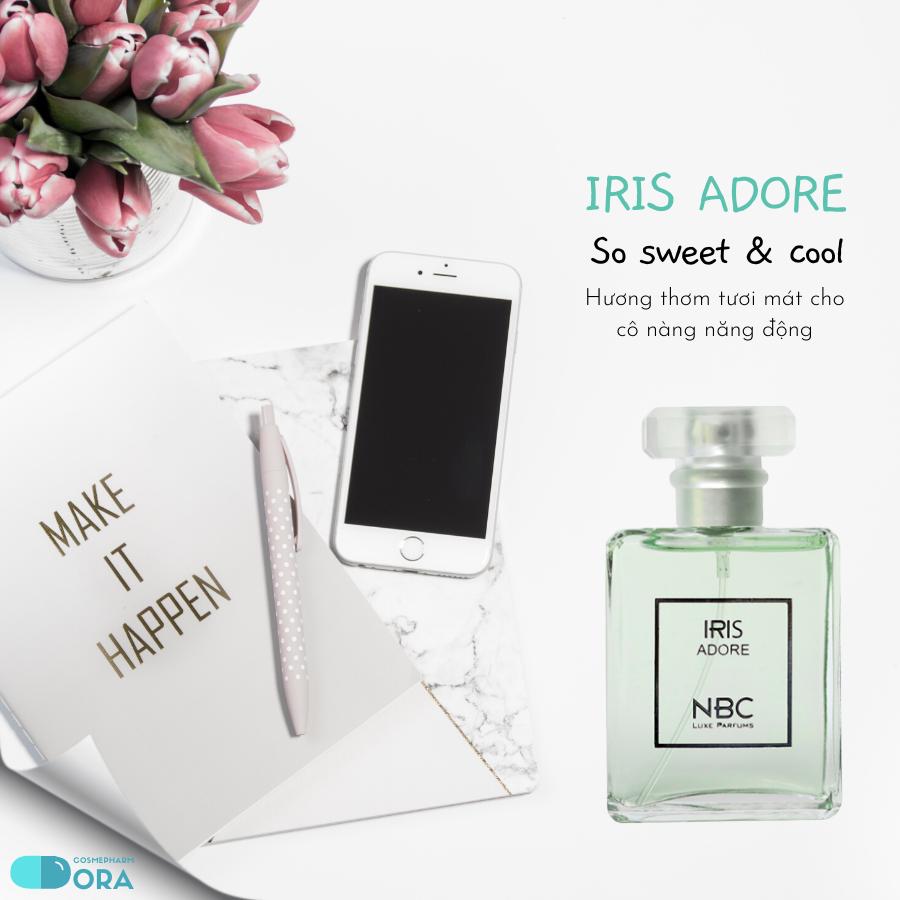[HCM]Nước hoa nữ Cao cấp Iris Adore 50ml (Turquoise)