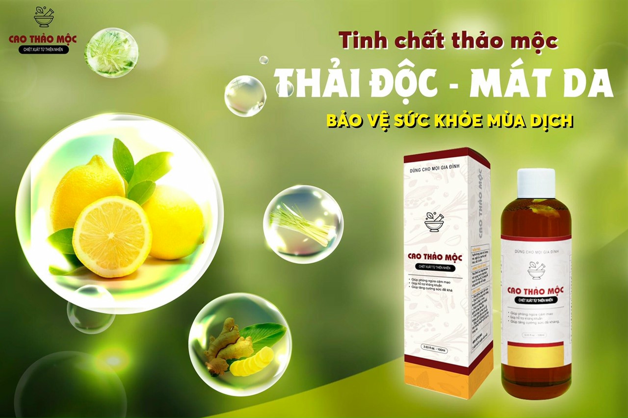 CAO XÔNG THẢO MỘC 100ml [ Bảo Vệ Sức Khỏe Mùa Covid ]