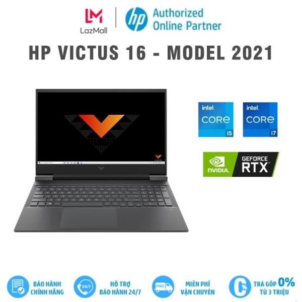 [13.12 Voucher 4 triệu] Laptop HP VICTUS 16 16-d0204TX (Core™ i5-11400H | 8GB | 512GB + 32GB | RTX™ 3050 4GB | 16.1 inch FHD | Win 11)