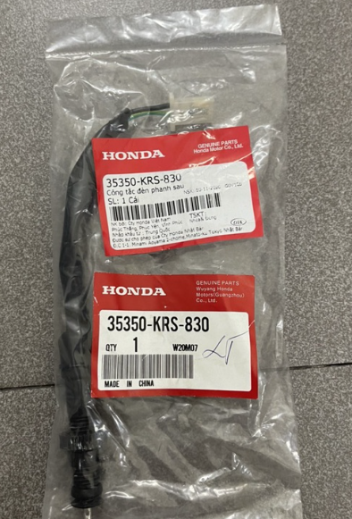 Công tắc đèn phanh sau xe zx 100 wave nhỏ 100 hàng chính hãng 35350krs830