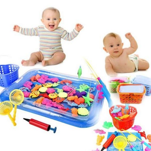 Bộ Đồ Chơi Câu Cá Kèm Bể Phao Cho bé