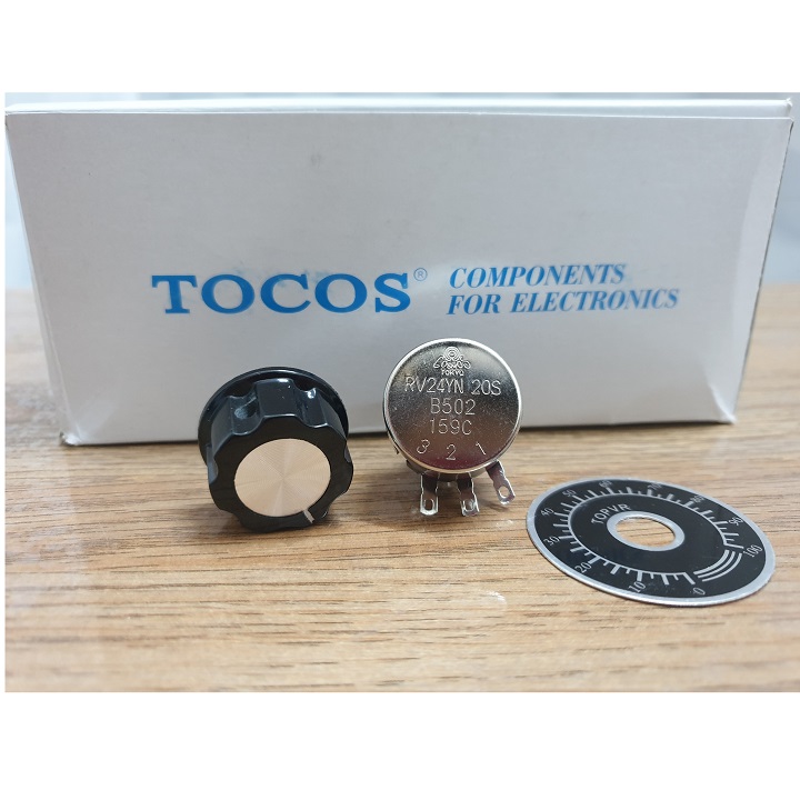 Chiết áp TOCOS RV24YN 20S B502 - 5k