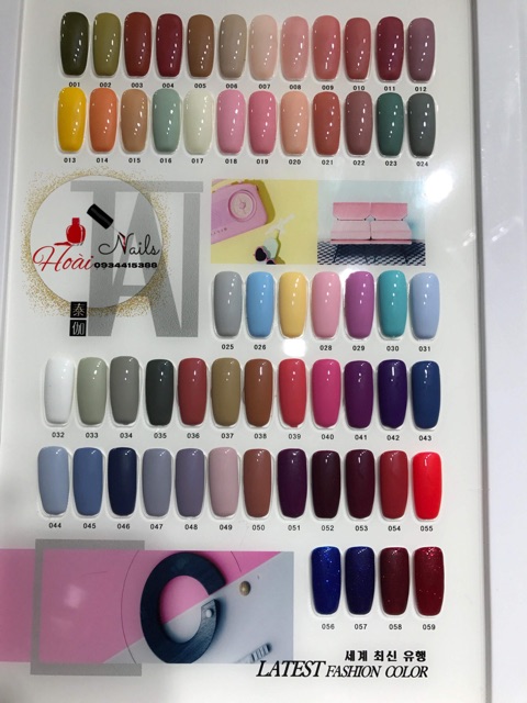 Sơn Hàn Taija Phụ kiện Nail ( chọn màu ib)
