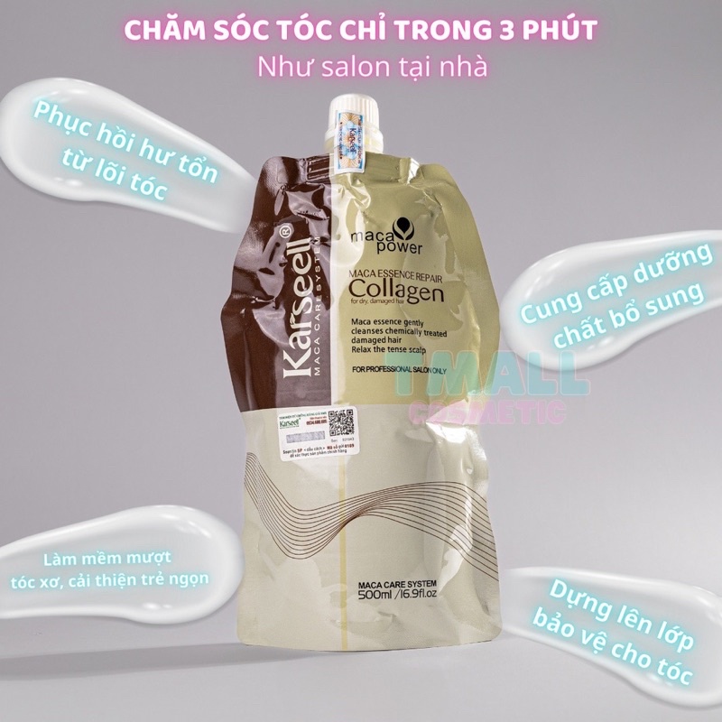 HẤP DẦU COLLAGEN KARSEELL MACA PHỤC HỒI 500ML