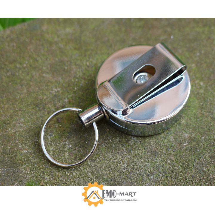[FreeshipMAX] Móc khóa dây rút kim loại