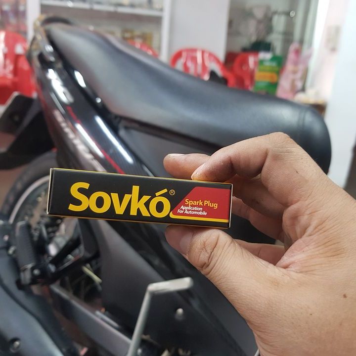Bugi Sovko 3 chấu A6TJC chân ngắn 070595